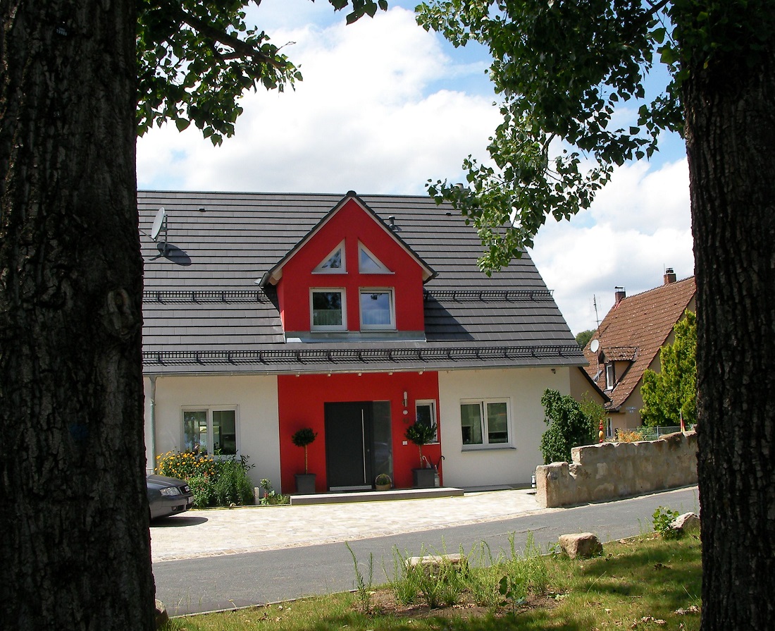 Einfamilienhaus Haus Frontansicht